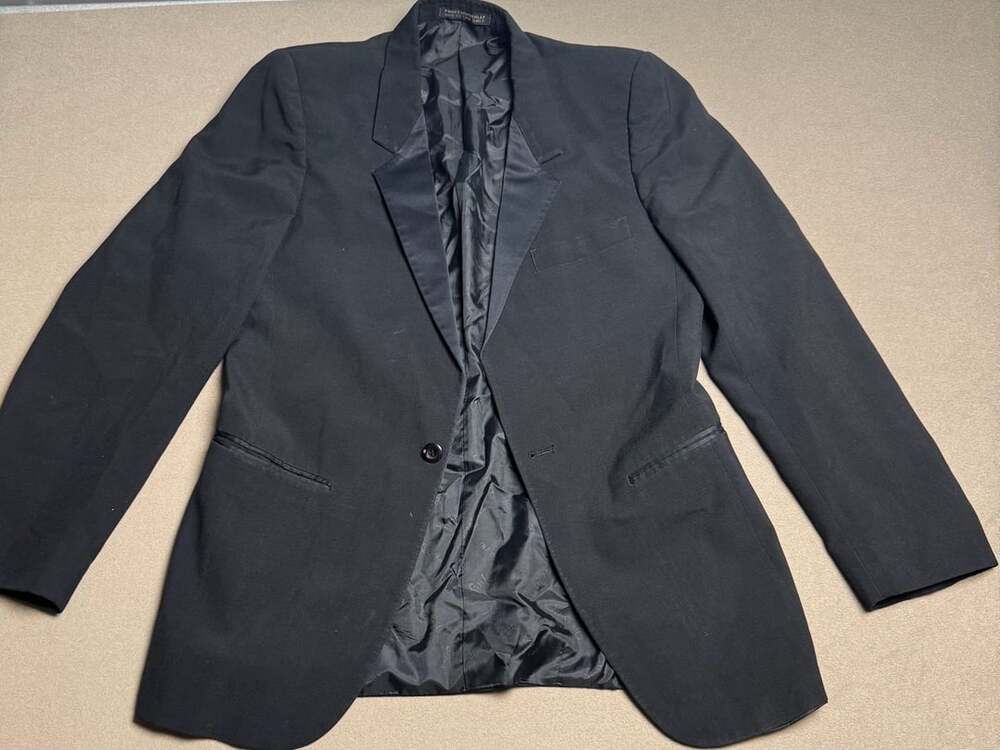 Yves Saint Laurent Tuxedo Jacket Size 39 Black Formal Dinner Jacket